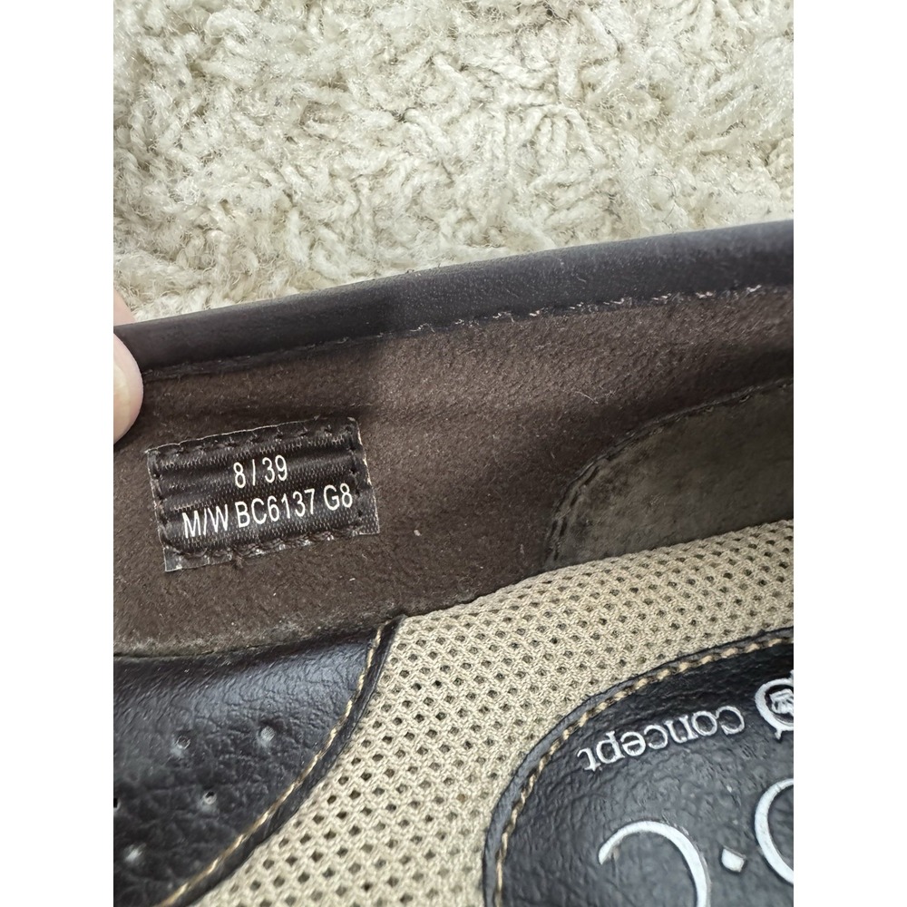 BOC Womens Maiken Slip On Mary Jane Ballet Flat Shoes Size 8 Brown Suede Comfort - Picture 10 of 12